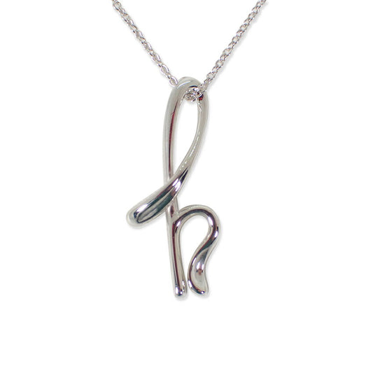【中古】TIFFANY/ティファニー/925/イニシャルｈ/ペンダント/ネックレス/j250-1