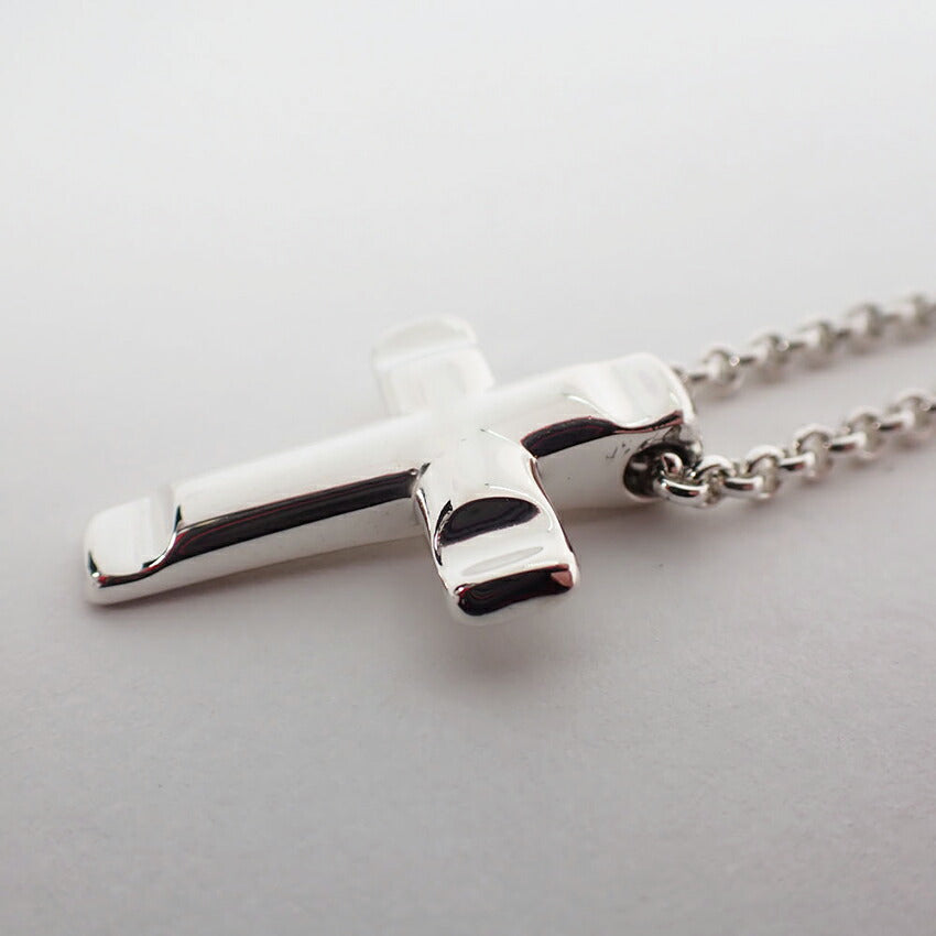 【中古】TIFFANY/ティファニー/925/パロマグルーブ/クロス/ペンダント/ネックレス/j250-4
