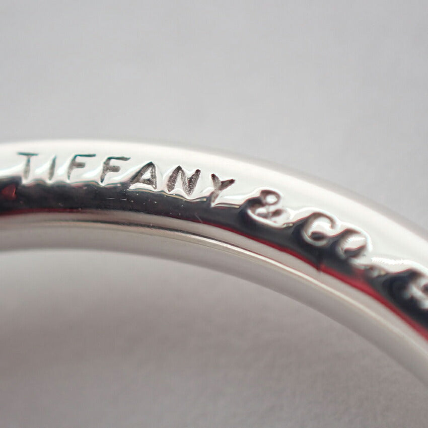【中古】TIFFANY/ティファニー/925/オーバルタグ/キーリング/j250-6