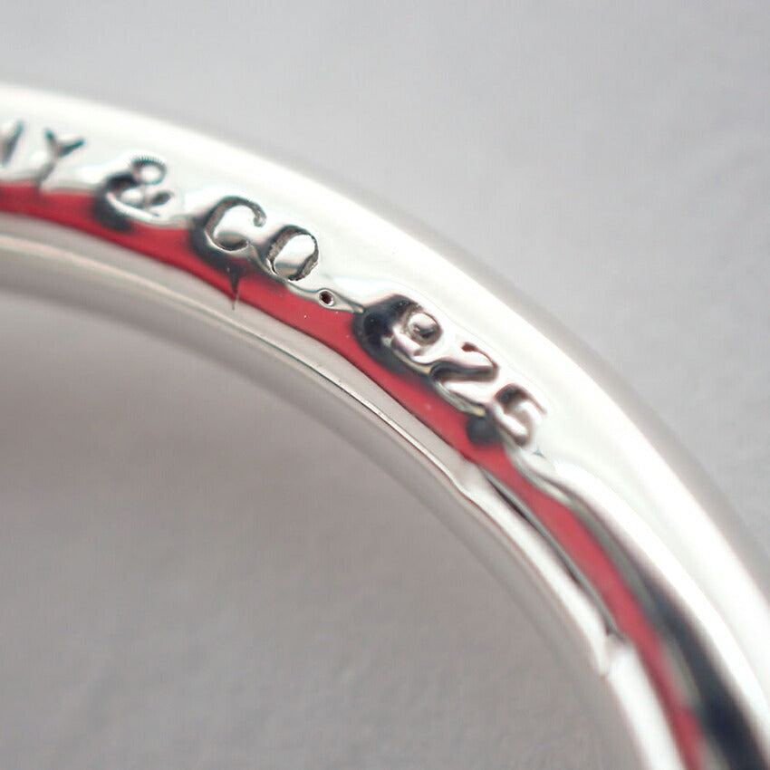 【中古】TIFFANY/ティファニー/925/オーバルタグ/キーリング/j250-6