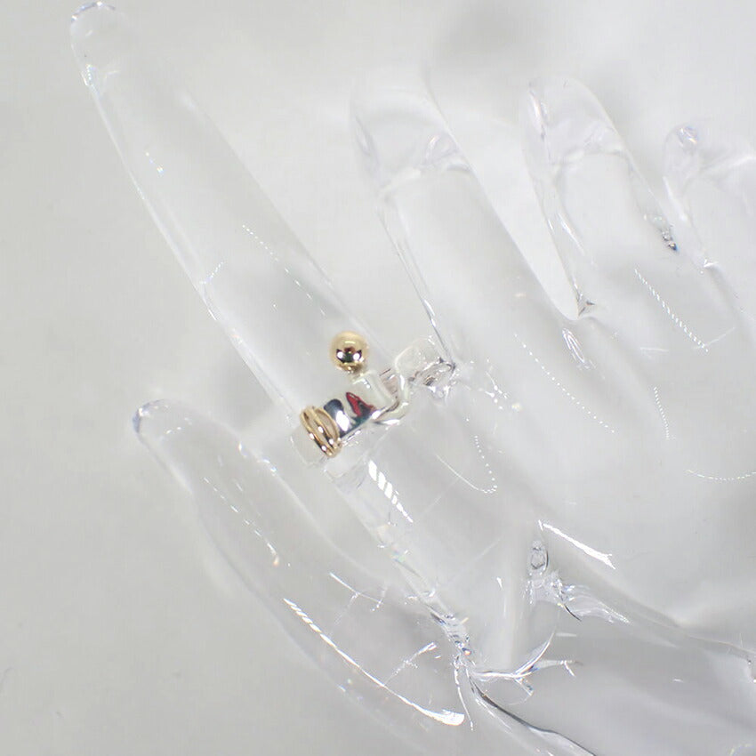 【中古】TIFFANY/ティファニー/925/750/フックアイ/リング/10号/j250-7