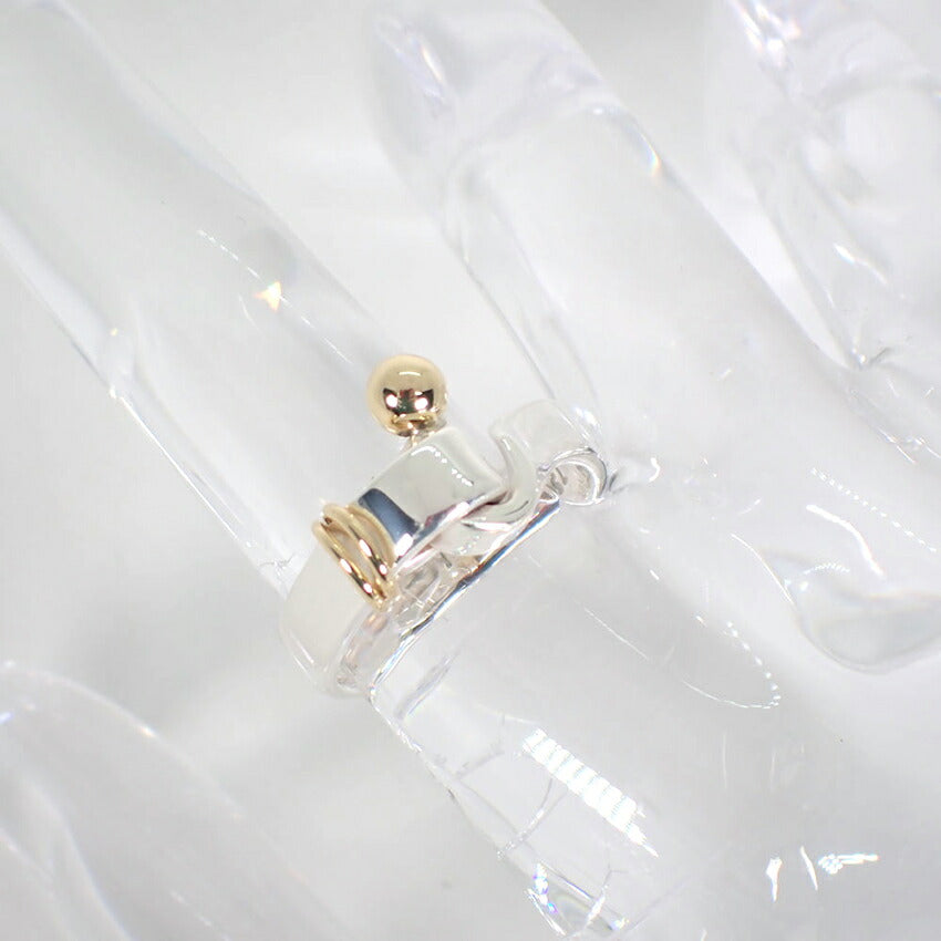 【中古】TIFFANY/ティファニー/925/750/フックアイ/リング/10号/j250-7