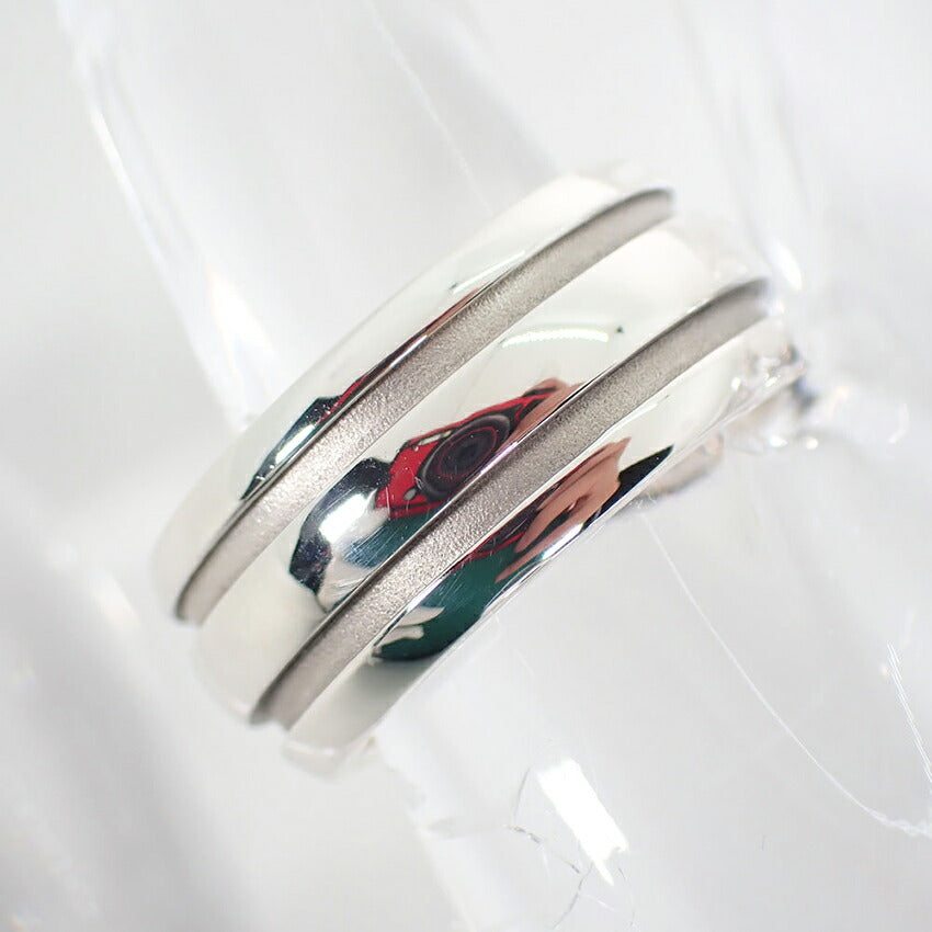 【中古】TIFFANY/ティファニー/925/グルーブド/ダブルライン/リング/13.5号/j250-8