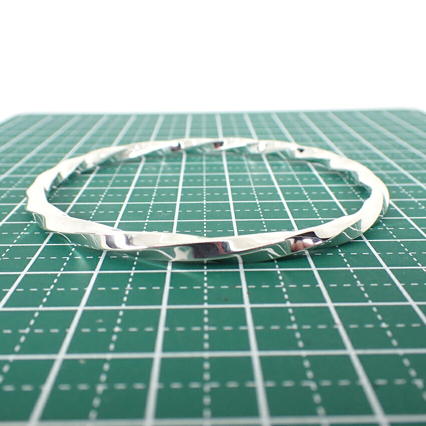 【中古】TIFFANY/ティファニー ナイフエッジ バングル/ブレスレット/j251-1