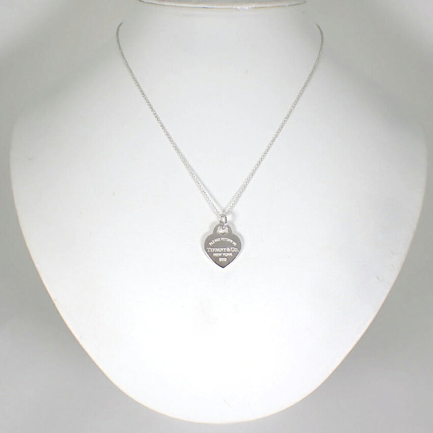 【中古】TIFFANY/ティファニー 925 リターントゥティファニー レッド ハートタグ ペンダント/j251-7