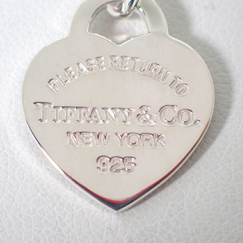 【中古】TIFFANY/ティファニー 925 リターントゥティファニー レッド ハートタグ ペンダント/j251-7