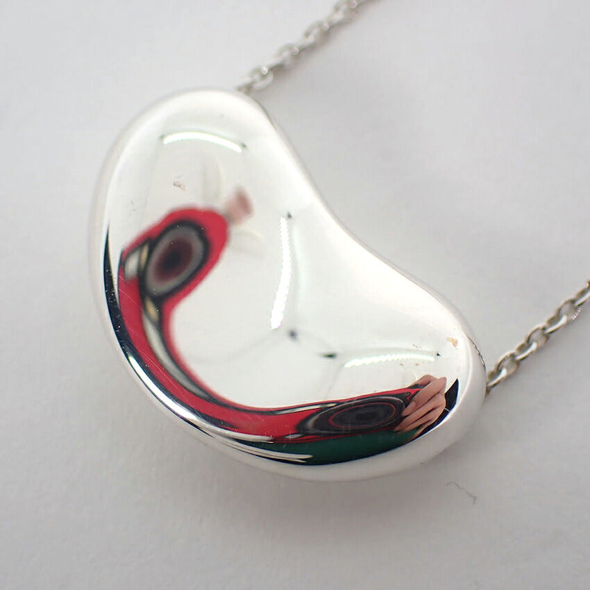 【中古】TIFFANY/ティファニー 925 ビーン ペンダント/ネックレス/j251-9
