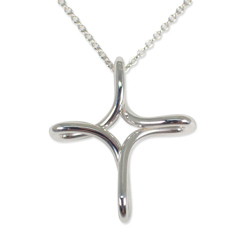 【中古】TIFFANY/ティファニー/925/インフィニティクロス/ペンダント/ネックレス/j252-6