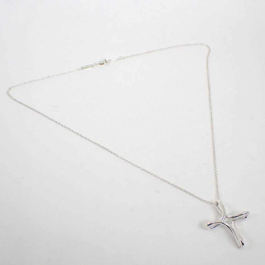 【中古】TIFFANY/ティファニー/925/インフィニティクロス/ペンダント/ネックレス/j252-6