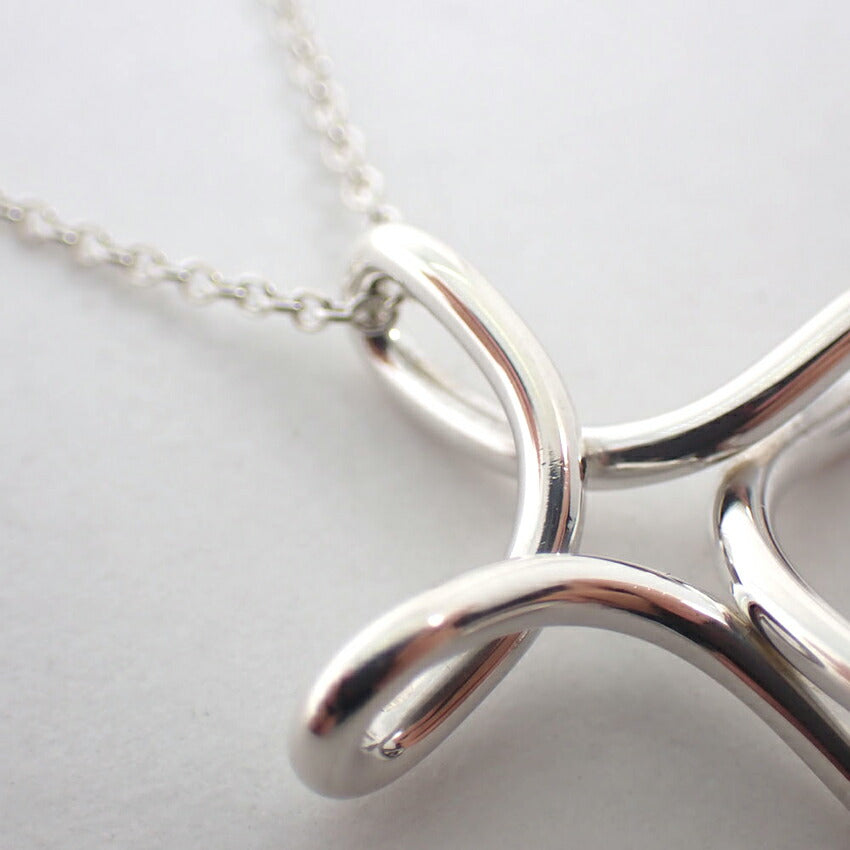 【中古】TIFFANY/ティファニー/925/インフィニティクロス/ペンダント/ネックレス/j252-6