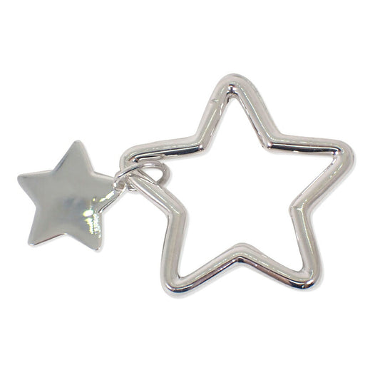 【中古】TIFFANY/ティファニー/925/スター/チャーム付き/キーリング/j252-9