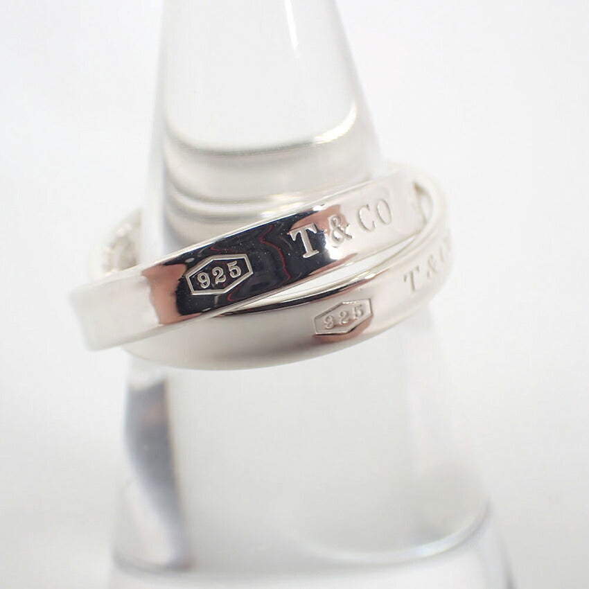 【中古】TIFFANY/ティファニー/925/インターロッキングサークル/リング/12号/j253-1