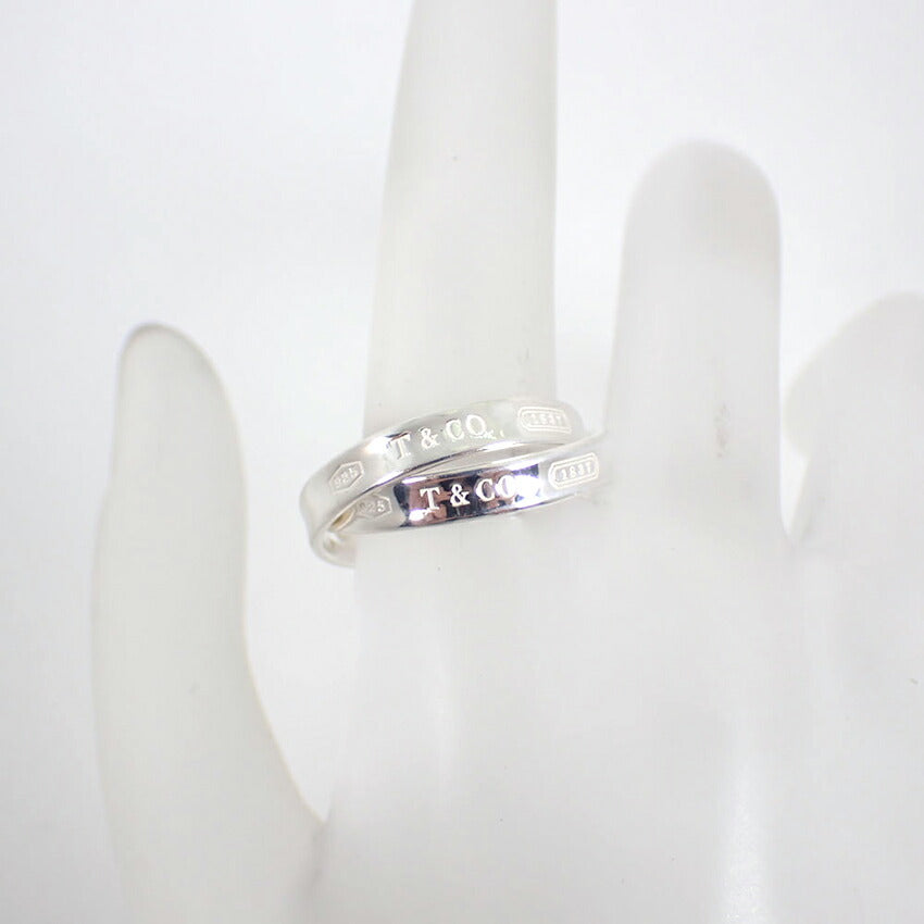 【中古】TIFFANY/ティファニー/925/インターロッキングサークル/リング/12号/j253-1