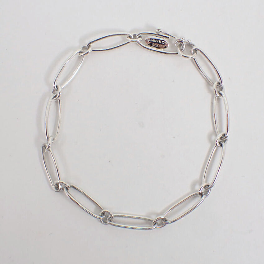 【中古】TIFFANY/ティファニー/925/オーバルリンク/ブレスレット/j253-3