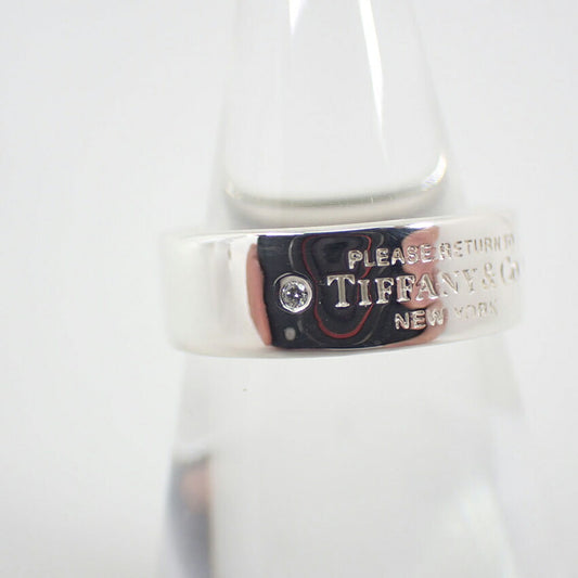 【中古】TIFFANY/ティファニー/925/リターントゥ/ダイヤモンド/リング/9号/j253-4