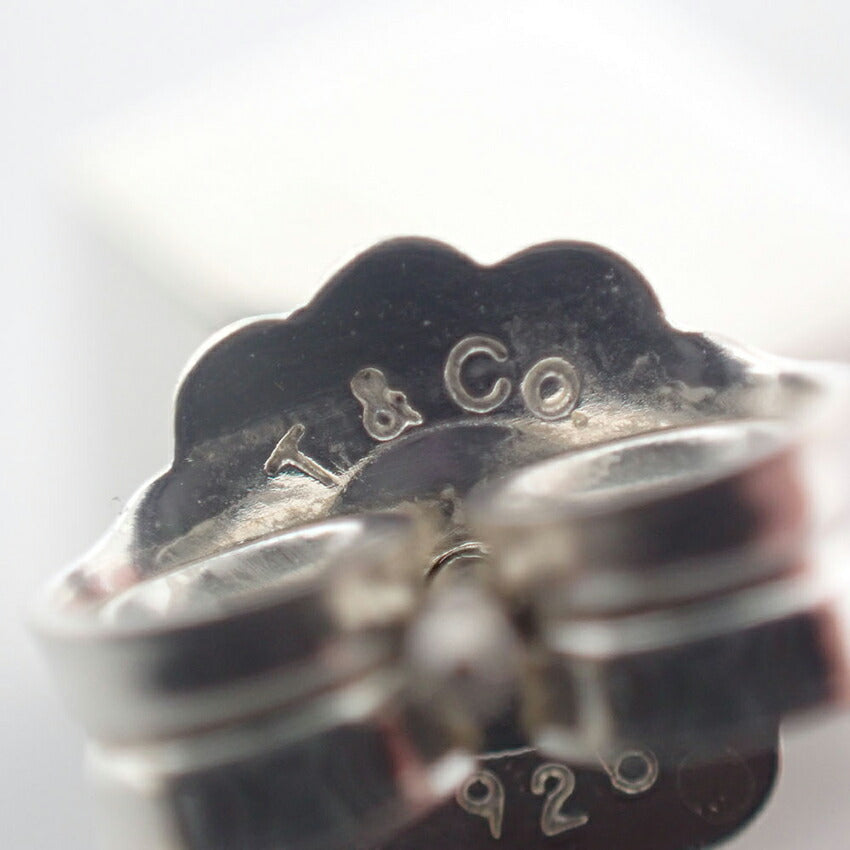 【中古】TIFFANY/ティファニー 925  キューブ ピアス/j254-10