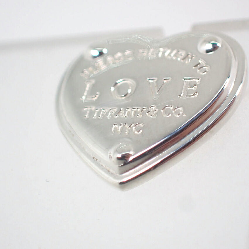 【中古】TIFFANY/ティファニー 925 リターントゥラブ ハート ピアス/j254-3