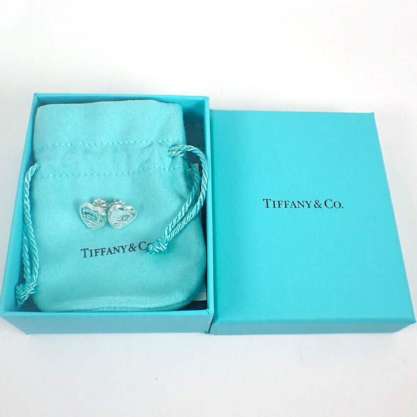 【中古】TIFFANY/ティファニー 925 リターントゥラブ ハート ピアス/j254-3