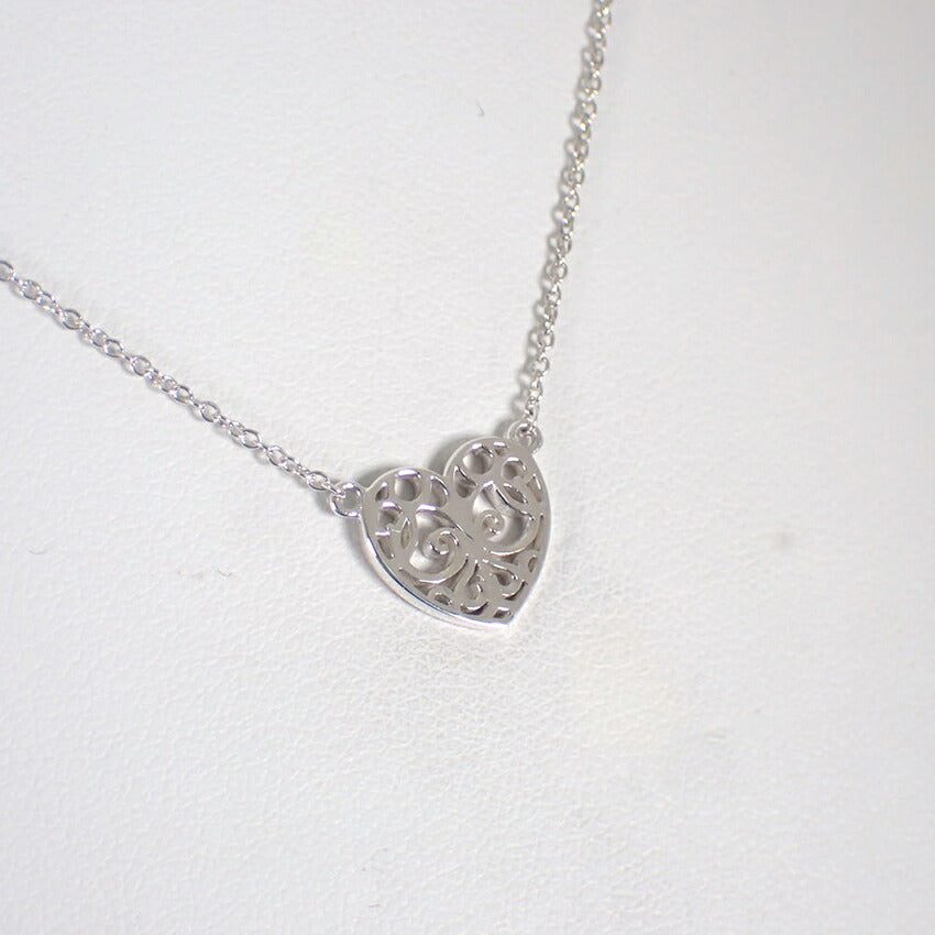 【中古】TIFFANY/ティファニー 925 ハート エンチャント ペンダント/j254-6