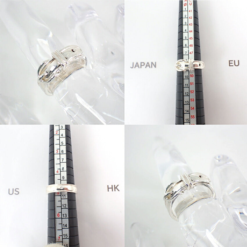 【中古】HERMES/エルメス 925 サンチュールクロア リング /8.5号/j254-8