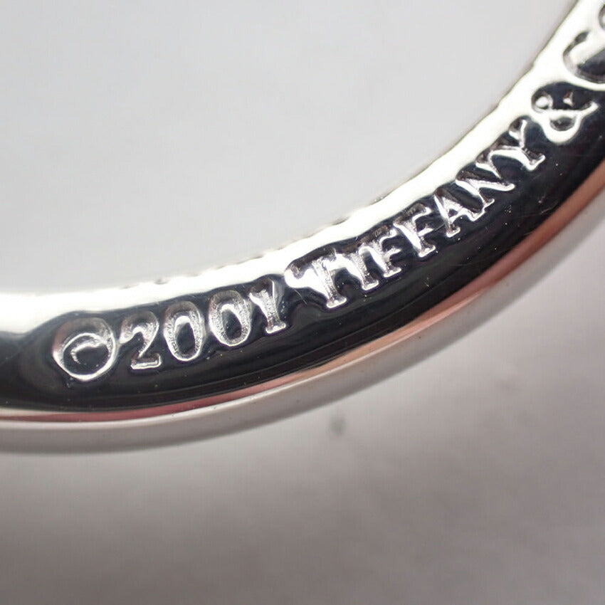 【中古】TIFFANY/ティファニー 925 リターントゥティファニー オーバルタグ キーリング/j254-9