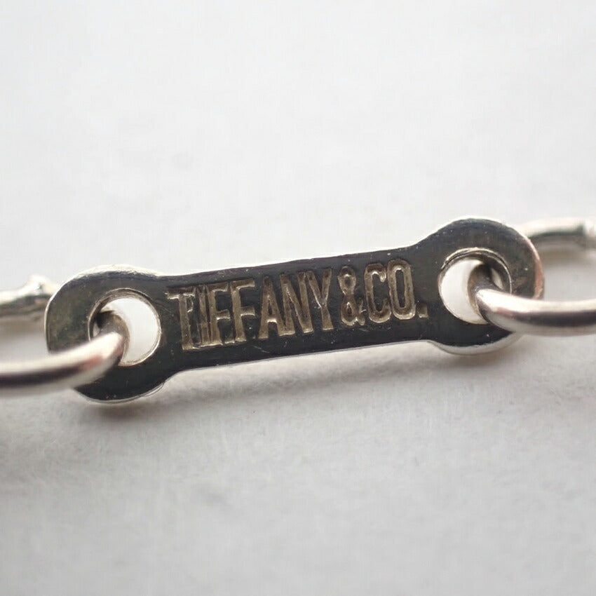 【中古】TIFFANY/ティファニー 925 ダブルティアドロップ ペンダント/ネックレス/j255-10