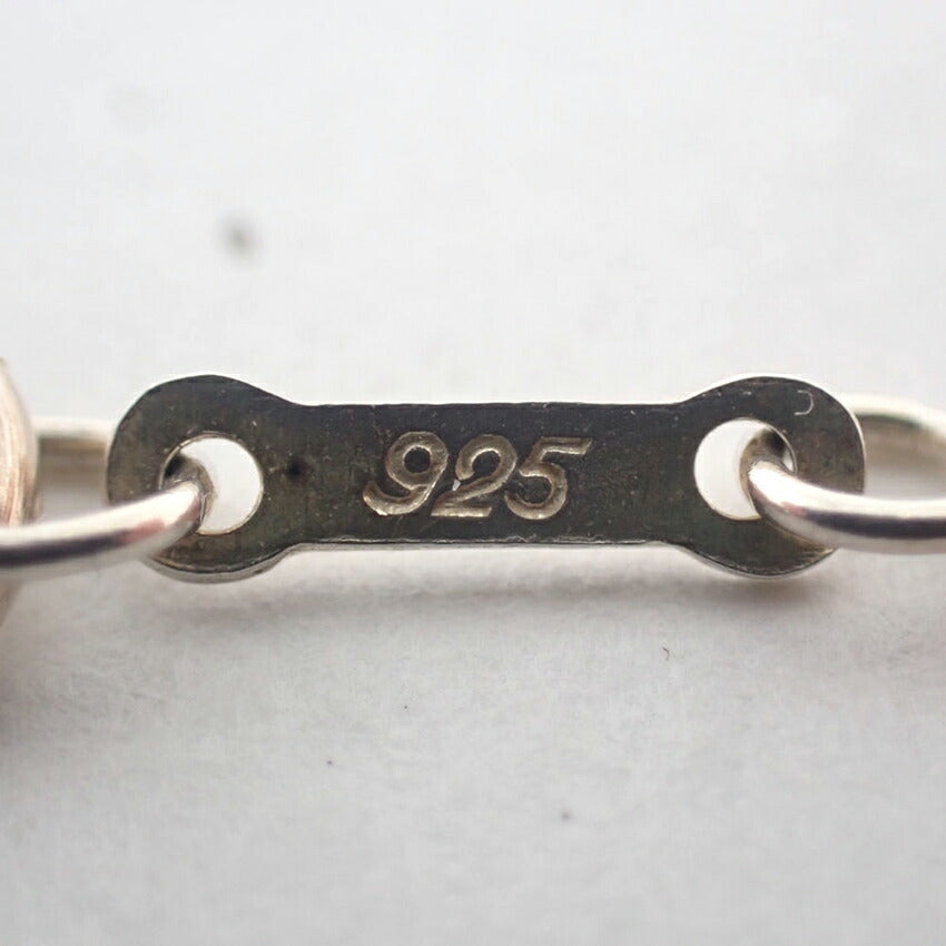 【中古】TIFFANY/ティファニー 925 ダブルティアドロップ ペンダント/ネックレス/j255-10