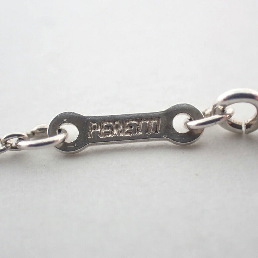 【中古】TIFFANY/ティファニー 925/750 シグネチャー クロス ペンダント/ネックレス/j255-11