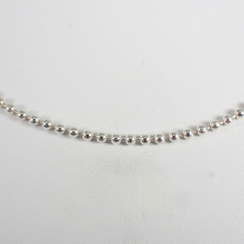 【中古】TIFFANY/ティファニー 925 ボールチェーン ネックレス 60.5cm/j255-1
