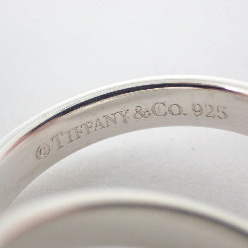 【中古】TIFFANY/ティファニー 925 1837 インターロッキングサークル リング/14号/j255-2