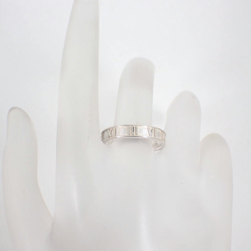 【中古】TIFFANY/ティファニー 925 アトラス ナロー リング /14号/j255-3
