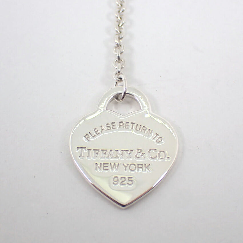 【中古】TIFFANY/ティファニー 925/750  リターントゥ ラブストラック ハートアンドアロー/j255-4
