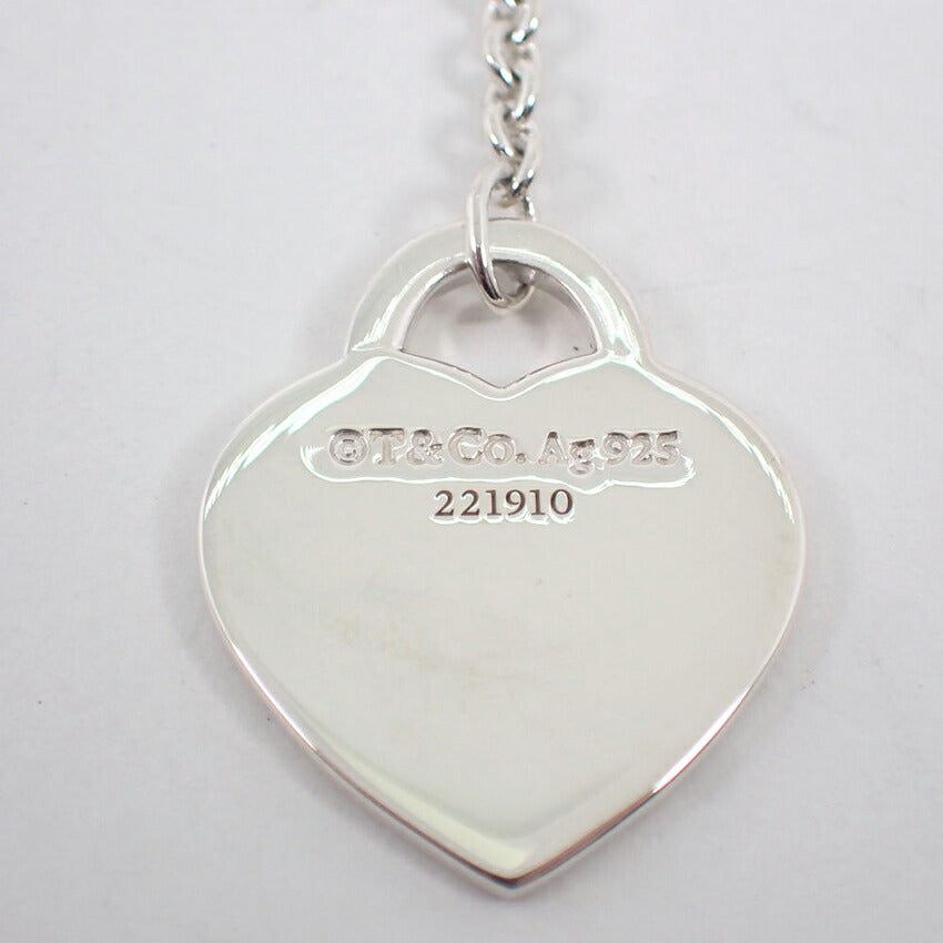 【中古】TIFFANY/ティファニー 925/750  リターントゥ ラブストラック ハートアンドアロー/j255-4