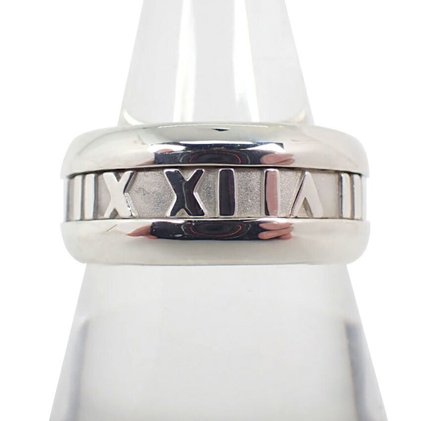 【中古】TIFFANY/ティファニー 925 アトラス ワイド リング /17号/j255-5