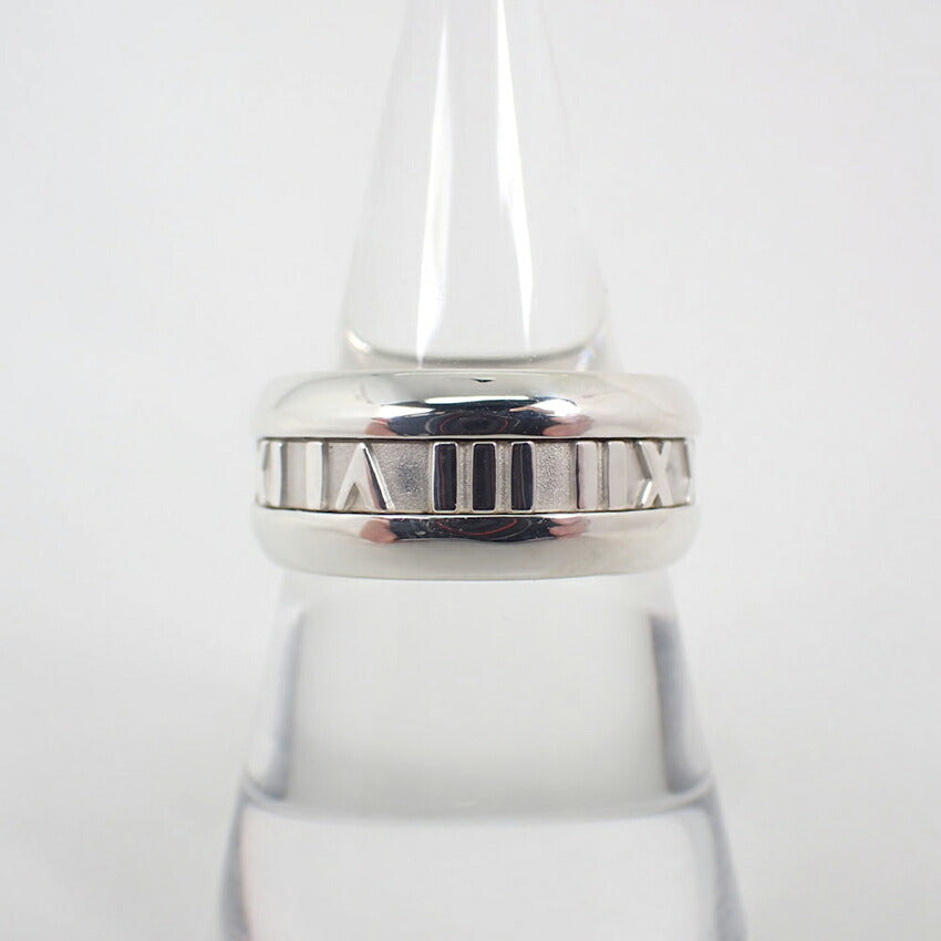 【中古】TIFFANY/ティファニー 925 アトラス ワイド リング /17号/j255-5