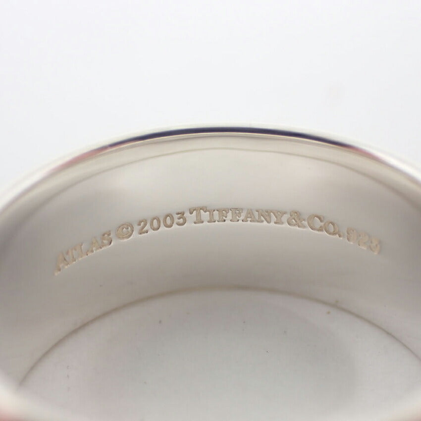 【中古】TIFFANY/ティファニー 925 アトラス ワイド リング /17号/j255-5