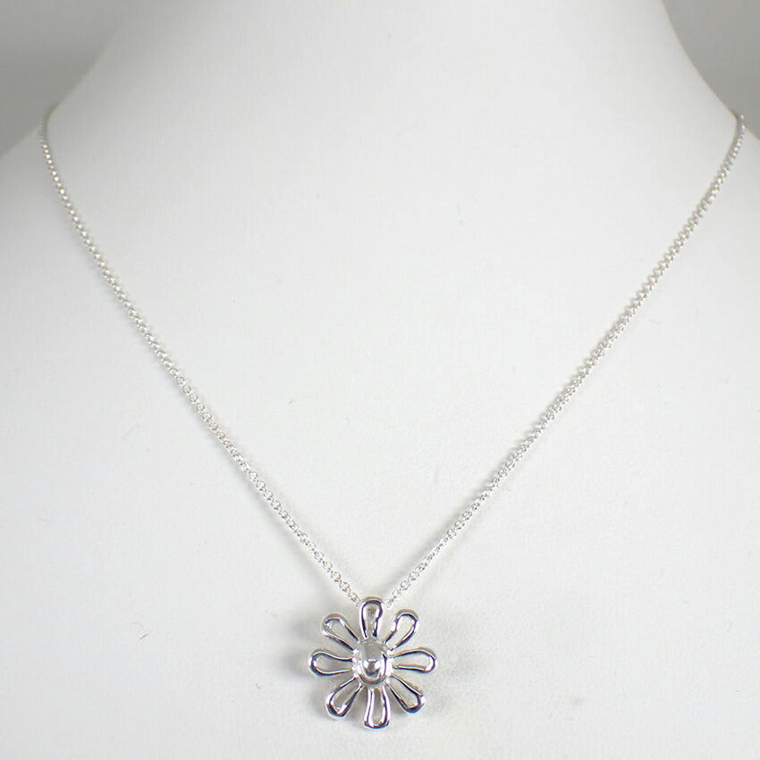 【中古】TIFFANY/ティファニー 925/750 デイジー ペンダント/ネックレス/j255-7