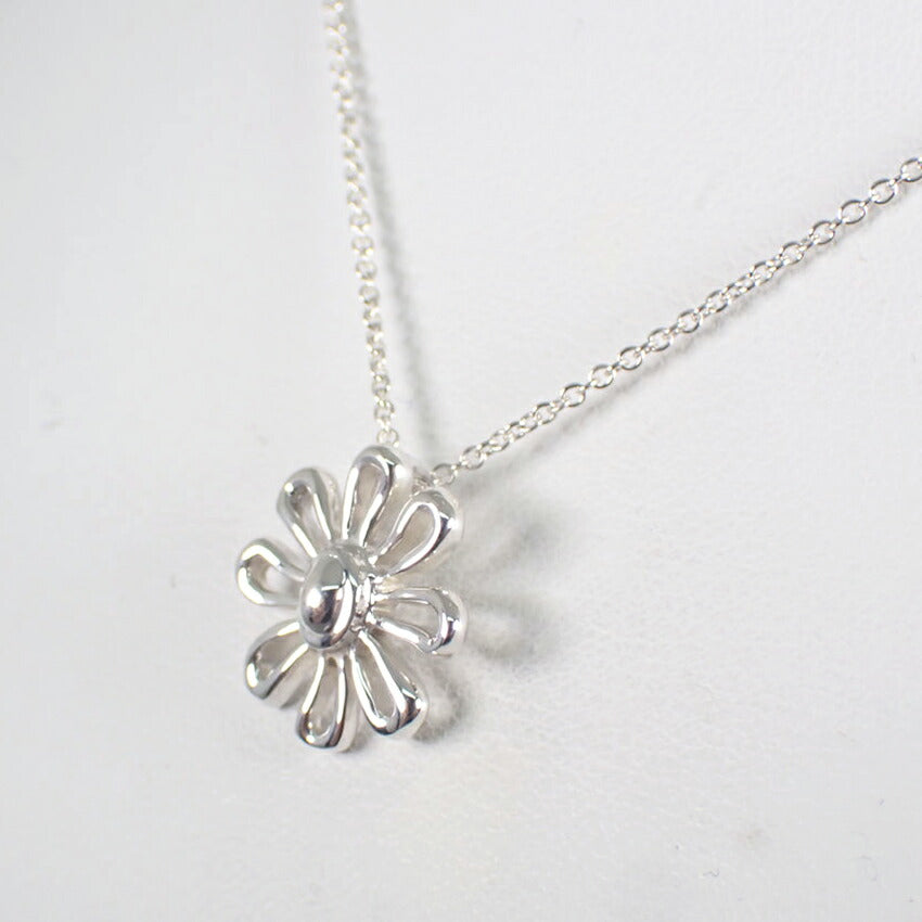 【中古】TIFFANY/ティファニー 925/750 デイジー ペンダント/ネックレス/j255-7