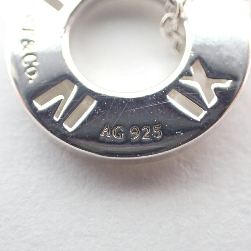 【中古】TIFFANY/ティファニー 925 オープンアトラス ペンダント/ネックレス/j255-8