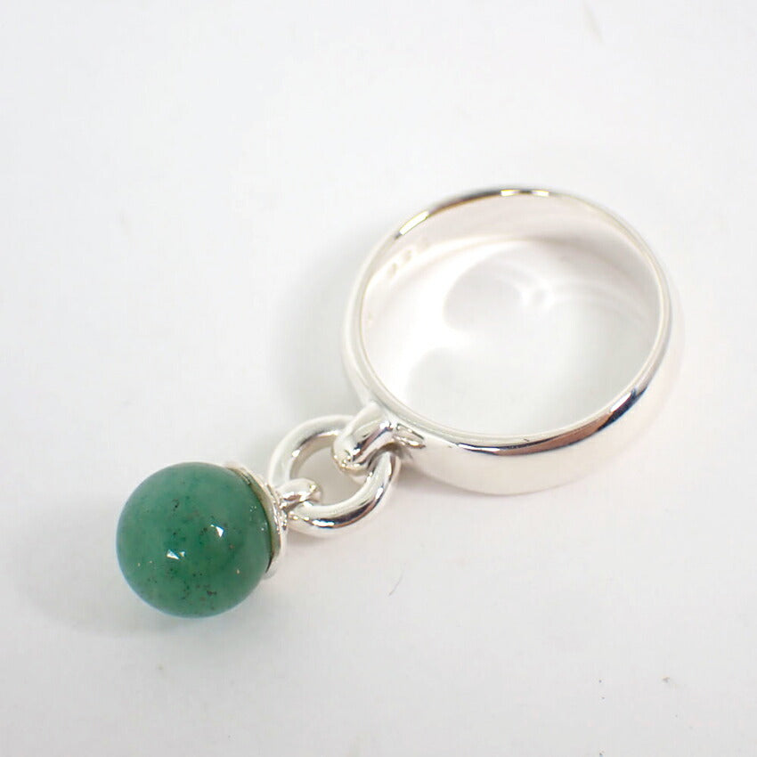 【中古】TIFFANY/ティファニー 925 アベンチュリン クォーツ付き リング /12号/j257-1