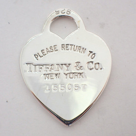 【中古】TIFFANY/ティファニー 925 リターントゥティファニー ハートタグ キーリング/j257-5