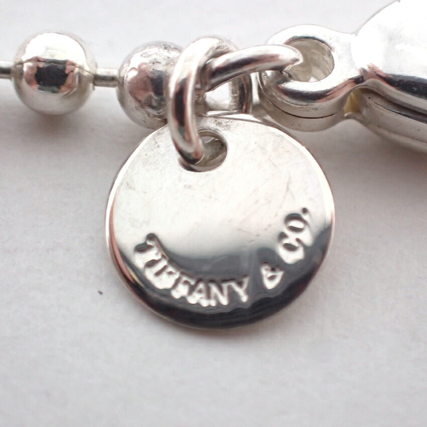 【中古】TIFFANY/ティファニー 925 リターントゥティファニー オーバルタグ ロング ペンダント/j257-6