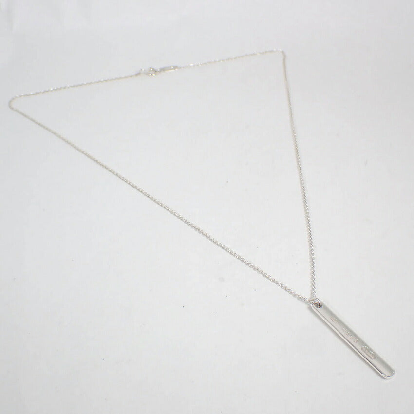 【中古】TIFFANY/ティファニー 925 1837 バー ペンダント/ネックレス/j257-8
