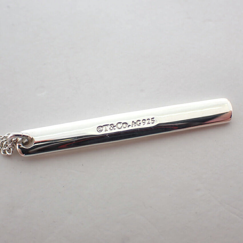 【中古】TIFFANY/ティファニー 925 1837 バー ペンダント/ネックレス/j257-8