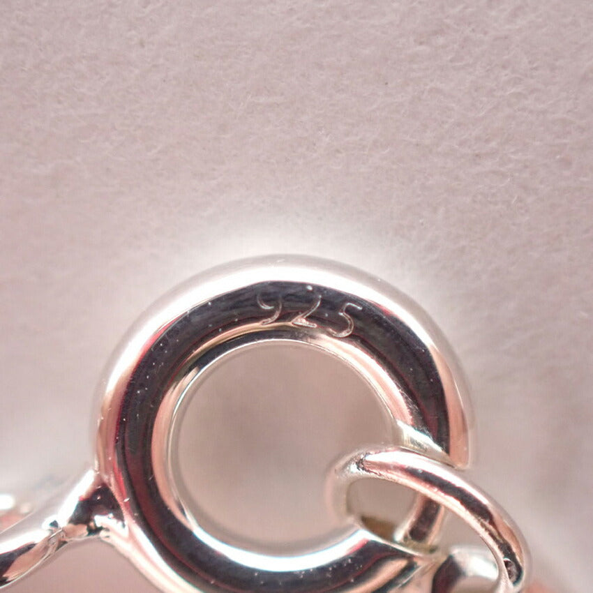 【中古】TIFFANY/ティファニー 925 オープンハート ペンダント/ネックレス/j258-1