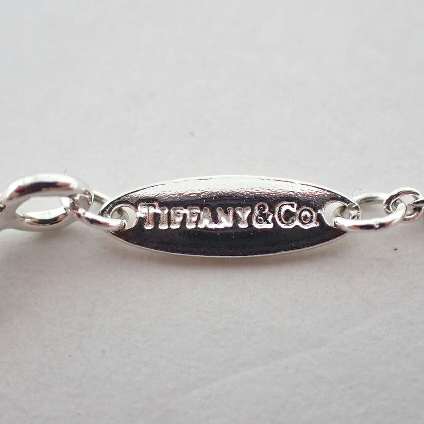 【中古】TIFFANY/ティファニー 925 オープンハート ペンダント/ネックレス/j258-1