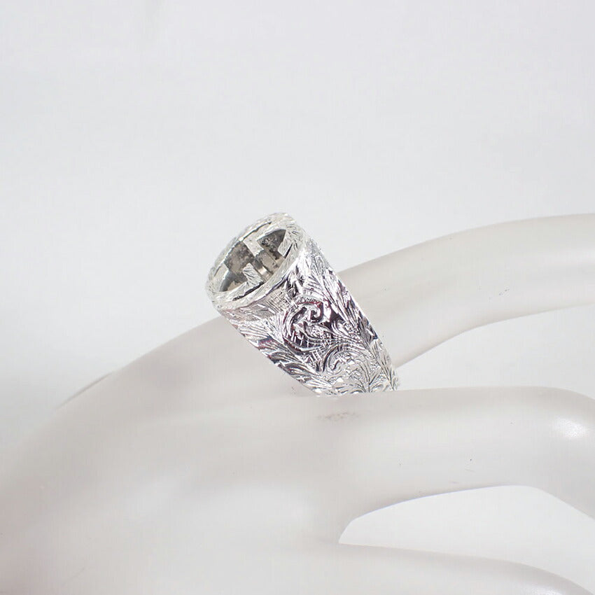【中古】GUCCI/グッチ/Ag925/アラベスクG/リング/23号/j258-2