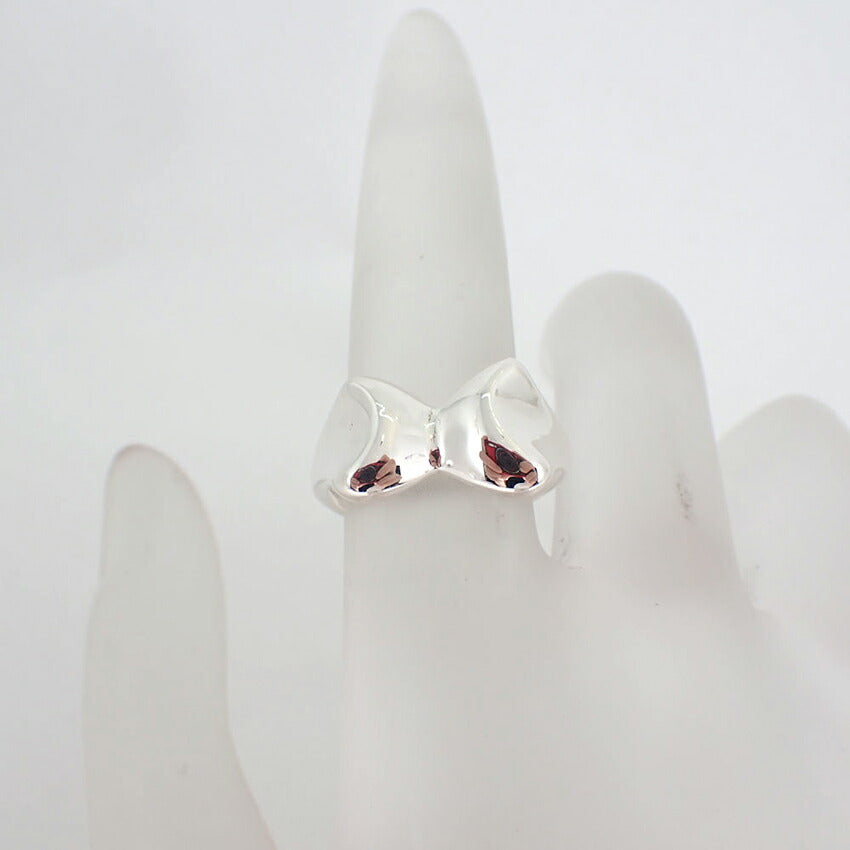 【中古】TIFFANY/ティファニー 925 バタフライ リング /7号/j258-8