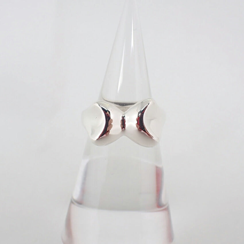 【中古】TIFFANY/ティファニー 925 バタフライ リング /7号/j258-8