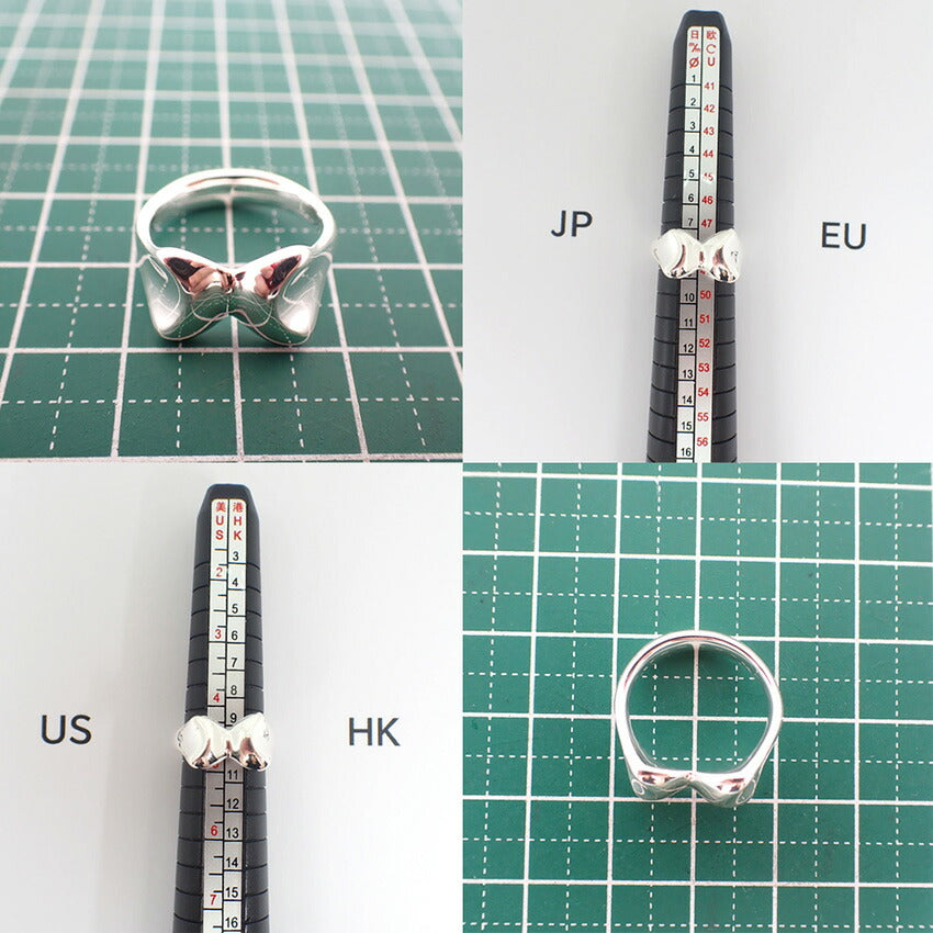 【中古】TIFFANY/ティファニー 925 バタフライ リング /7号/j258-8